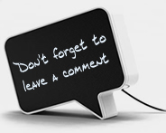 Don't forget to leave a comment